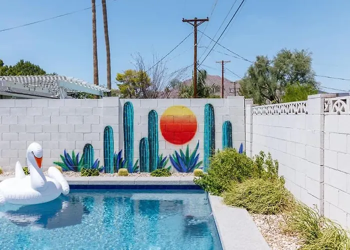 Old Town Art Deco - Pool&fire Pit - In Old Town Scottsdale